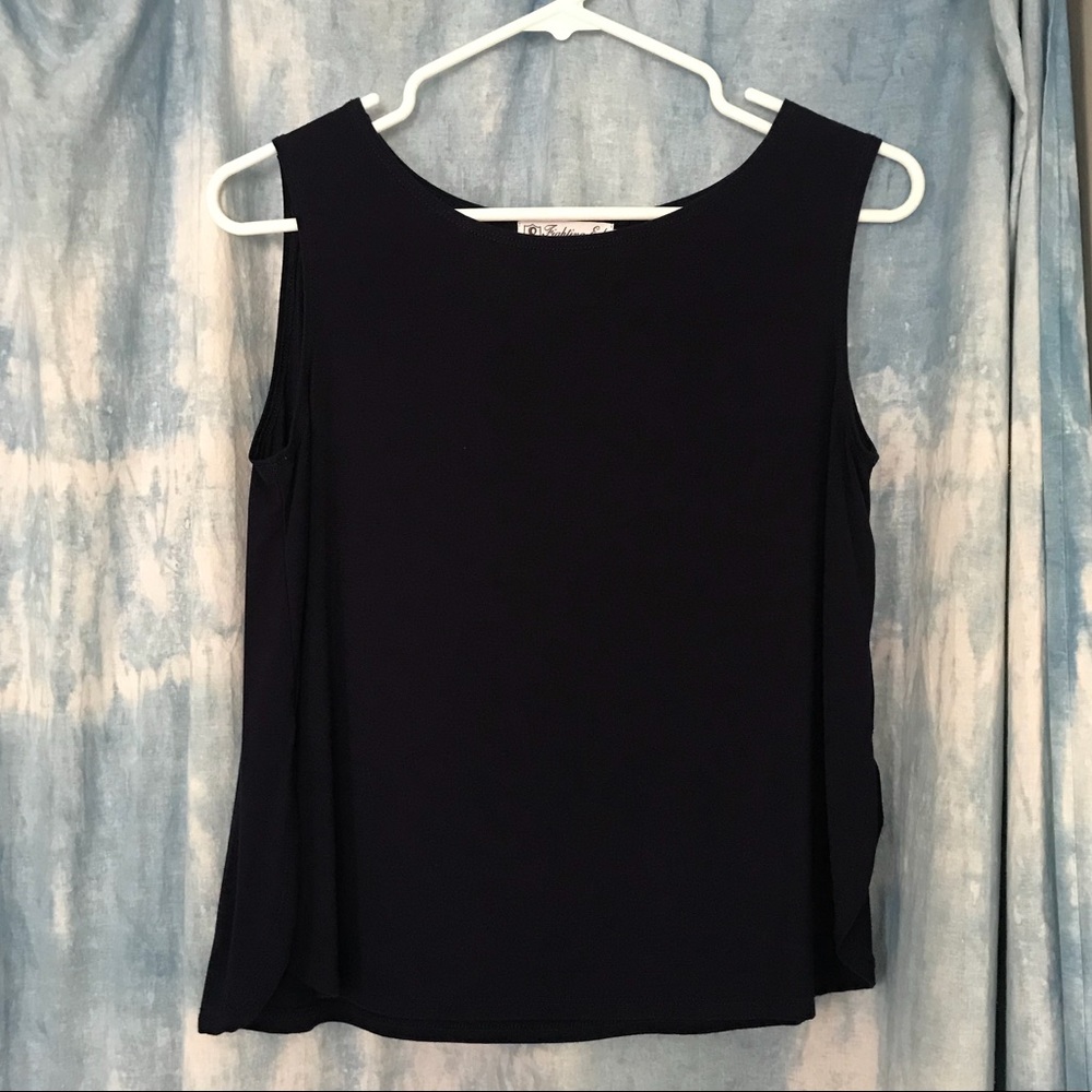 Fighting Eel Tank Mille Navy XS